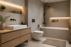 Obiecte sanitare explicate simplu și diferențiate de mobilierul de baie
