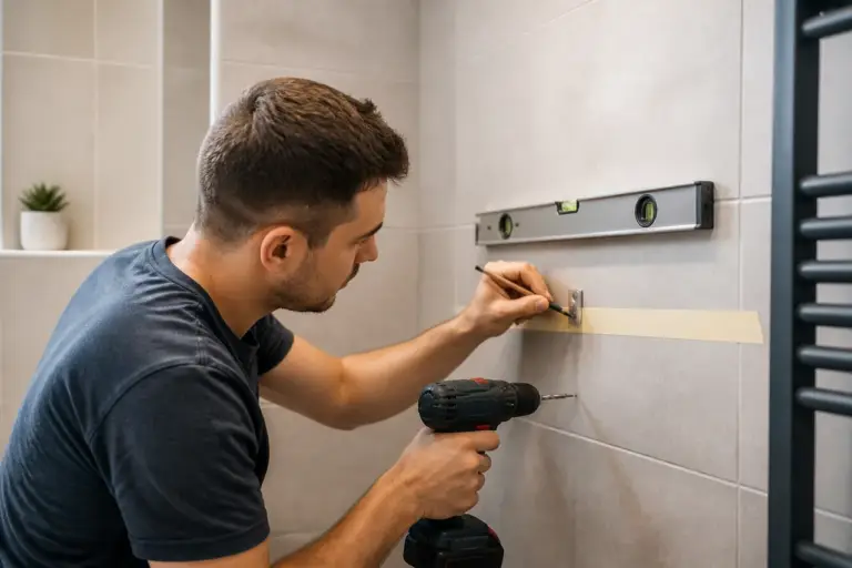 Accesorii pe faianță fără fisuri încep cu găurirea pregătită corect