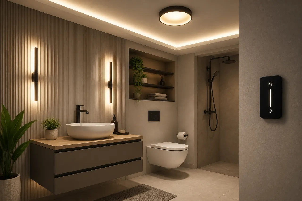 alegerea variatorului LED pentru iluminatul băii