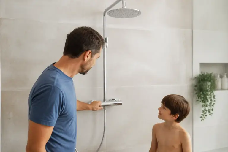 Bateria termostatică în baia familiei între confort siguranță și limitele instalației