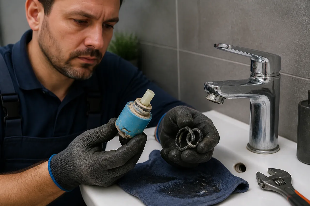 cauze baterie baie care curge cartuș ceramic