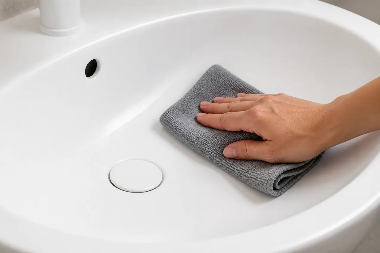 glazură ceramică netedă pentru lavoar și obiecte sanitare