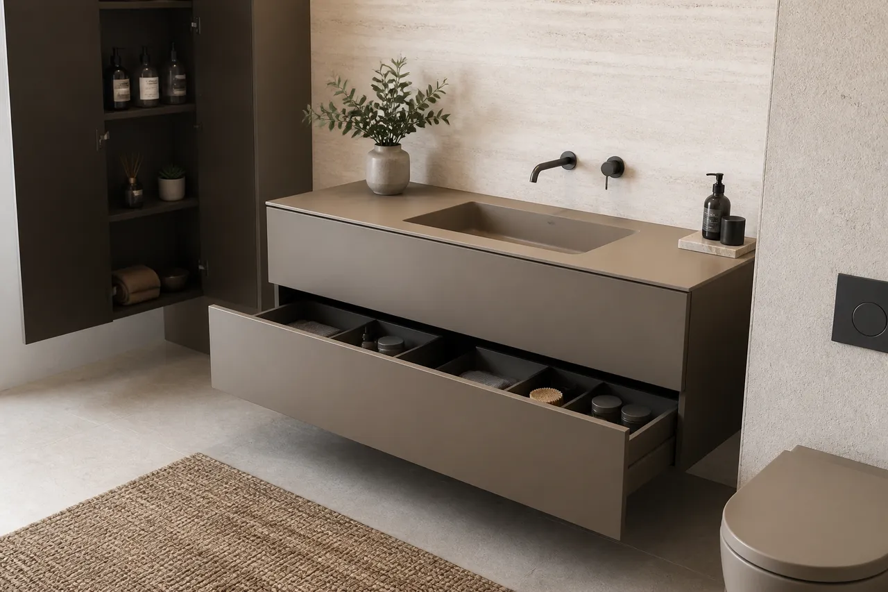 Mobilier de baie de lux și costurile care își dovedesc valoarea
