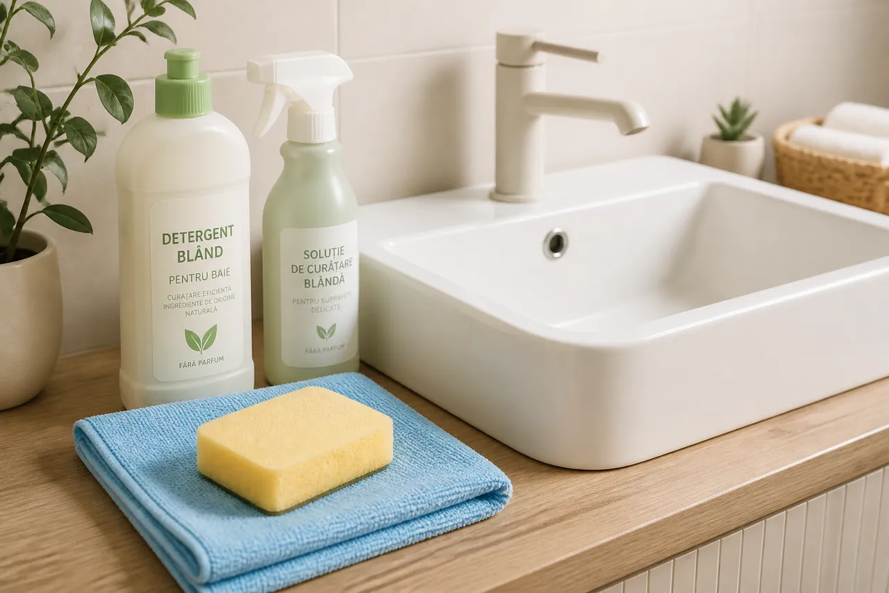 produse potrivite pentru curățarea ceramicii sanitare