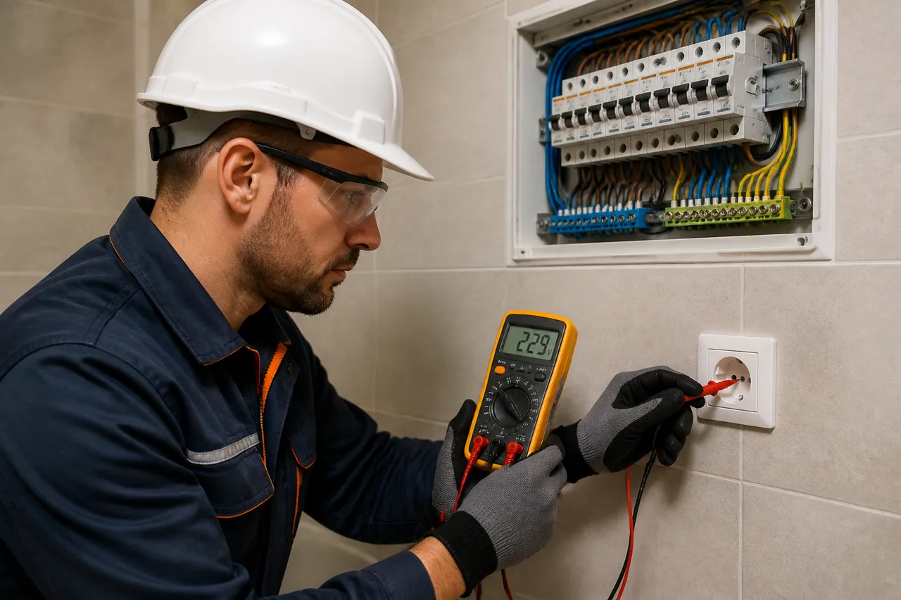 protecție diferențială și împământare pentru instalația electrică din baie