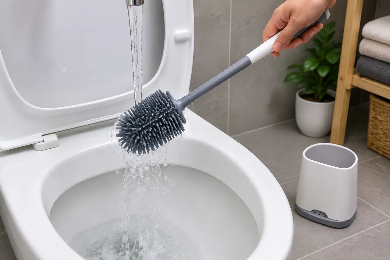 igiena periei de WC din silicon după utilizare
