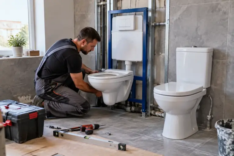 WC suspendat sau WC pe pardoseală alegerea corectă pentru baia ta